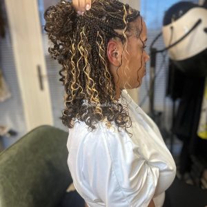 18" Deep Curling 100% Human Bulk Hair Extensions 100g