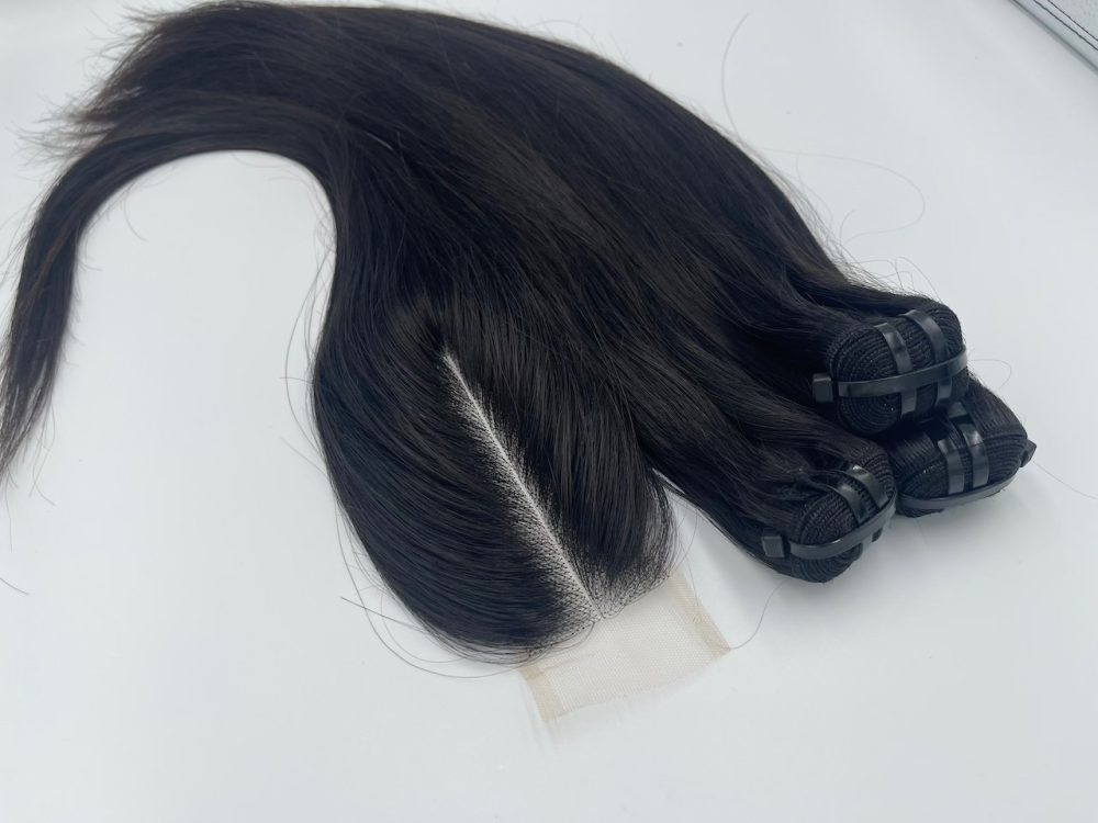 Raw Hair Bundle + 2x6 Closure