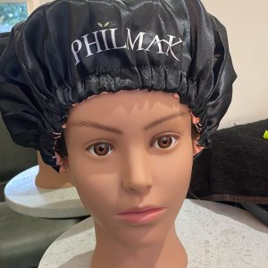 PhilMak Silk Bonnet – Black